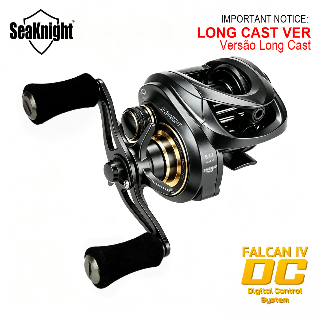 Outdoor Power Reel - SeaKnight Marka FALCAN IV DC 8.1:1