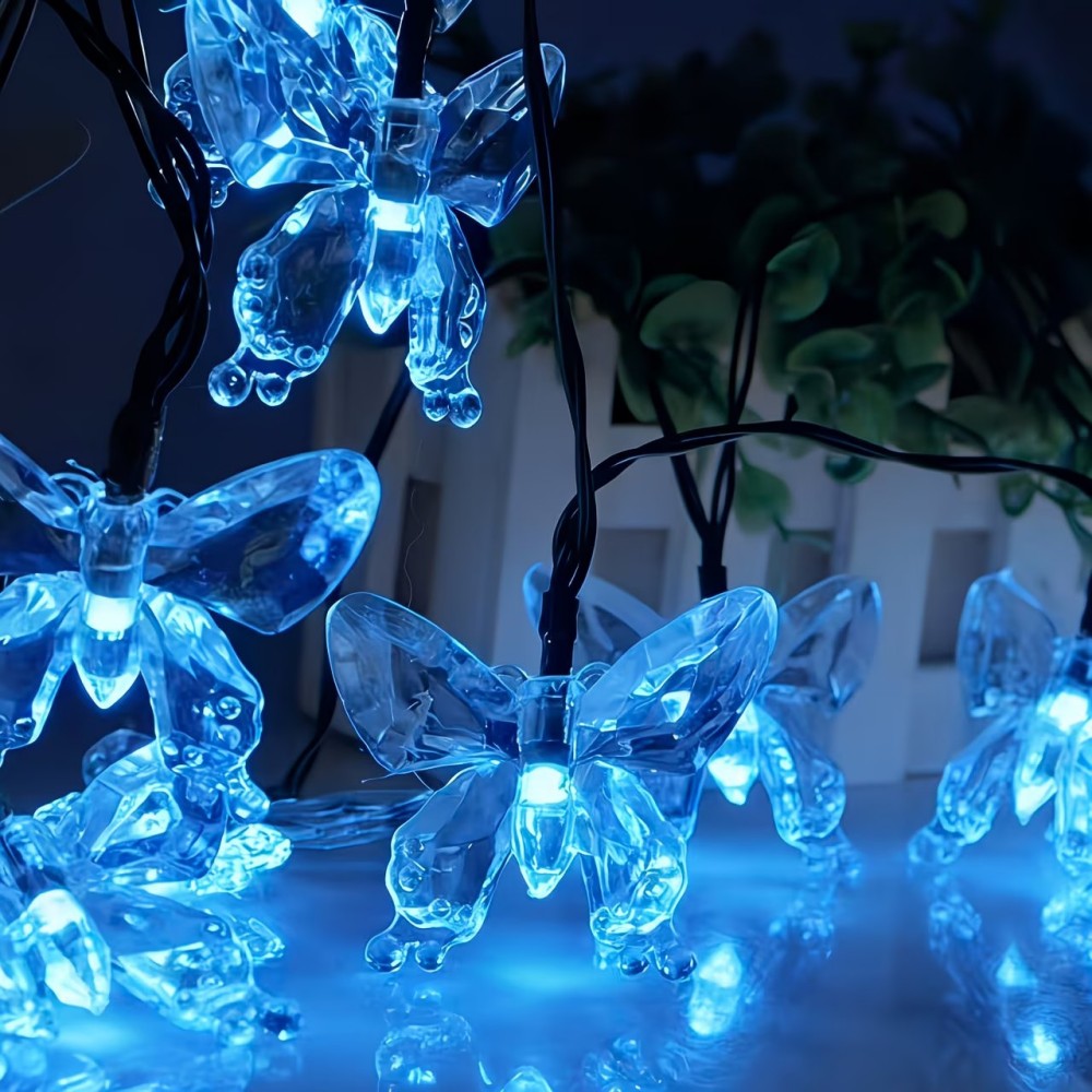 Outdoor Power For Wedding - Kristal Kelebek Dış Mekan Peri Işık