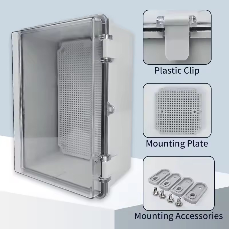 Outdoor Power Supply Box - IP66 Elektrik Plastik Kutusu ABS Güç