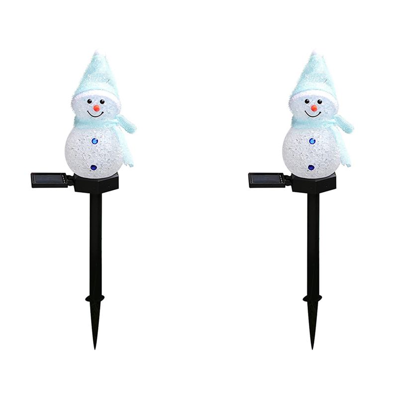 Outdoor Solar Power Xmas Lights - A93E-2X Kar Adam Güneş Enerjili Işıklar,