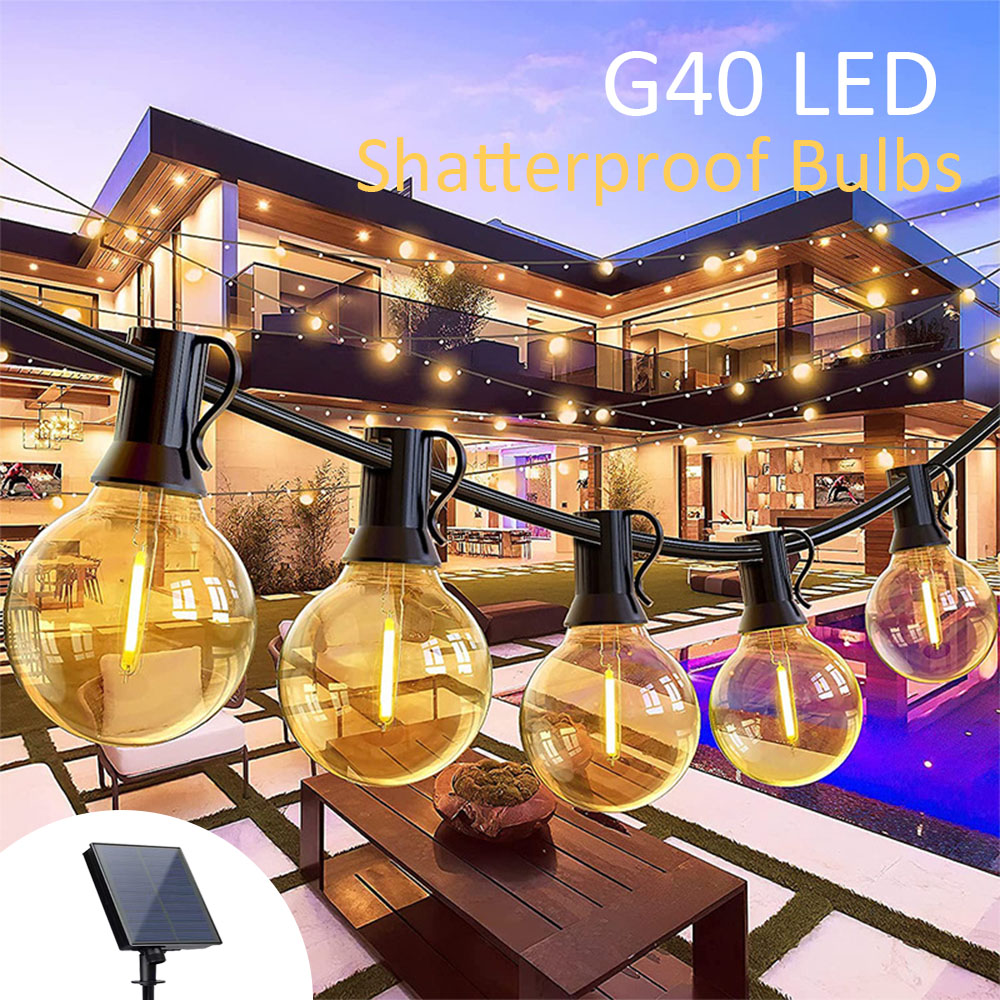 Outdoor Power For Wedding - Açık 40LED G40 ampuller düğün kamp