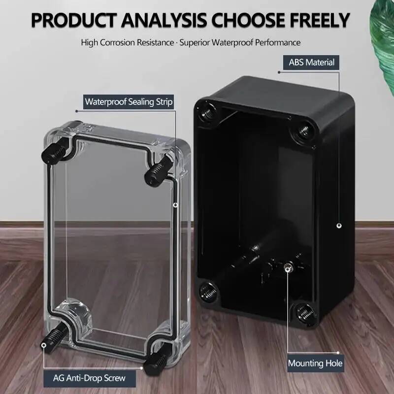 2 adet şeffaf kapak su geçirme - Outdoor Power Supply Box incelemesi ve fiyatı