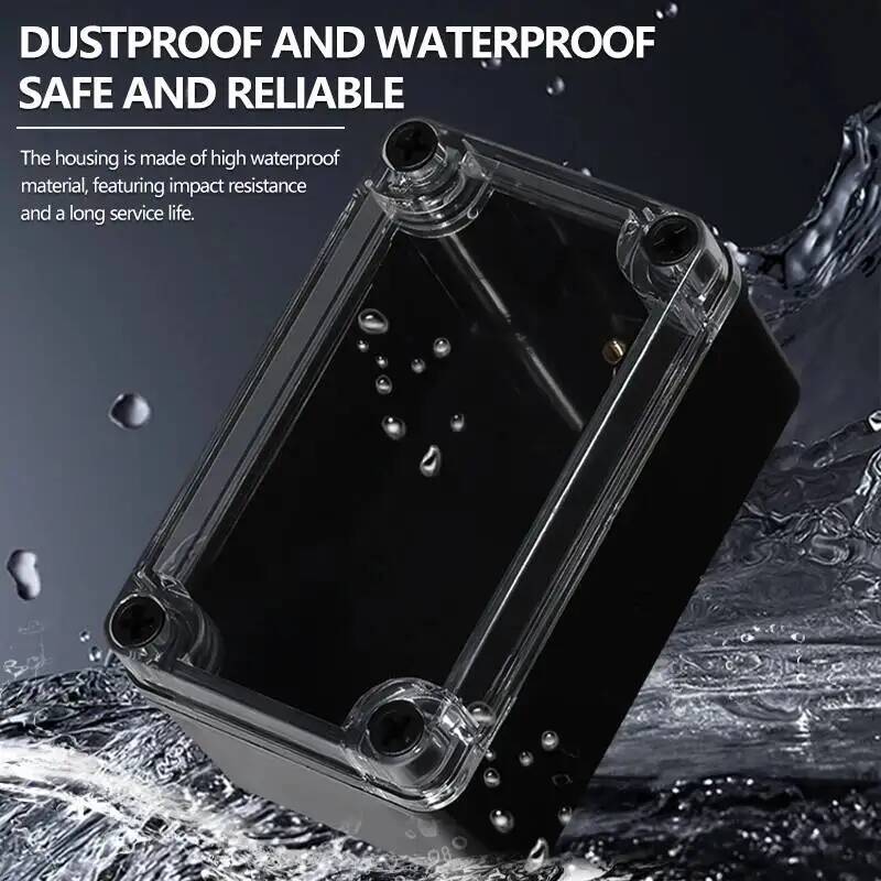 2 adet şeffaf kapak su geçirme - Outdoor Power Supply Box incelemesi ve fiyatı