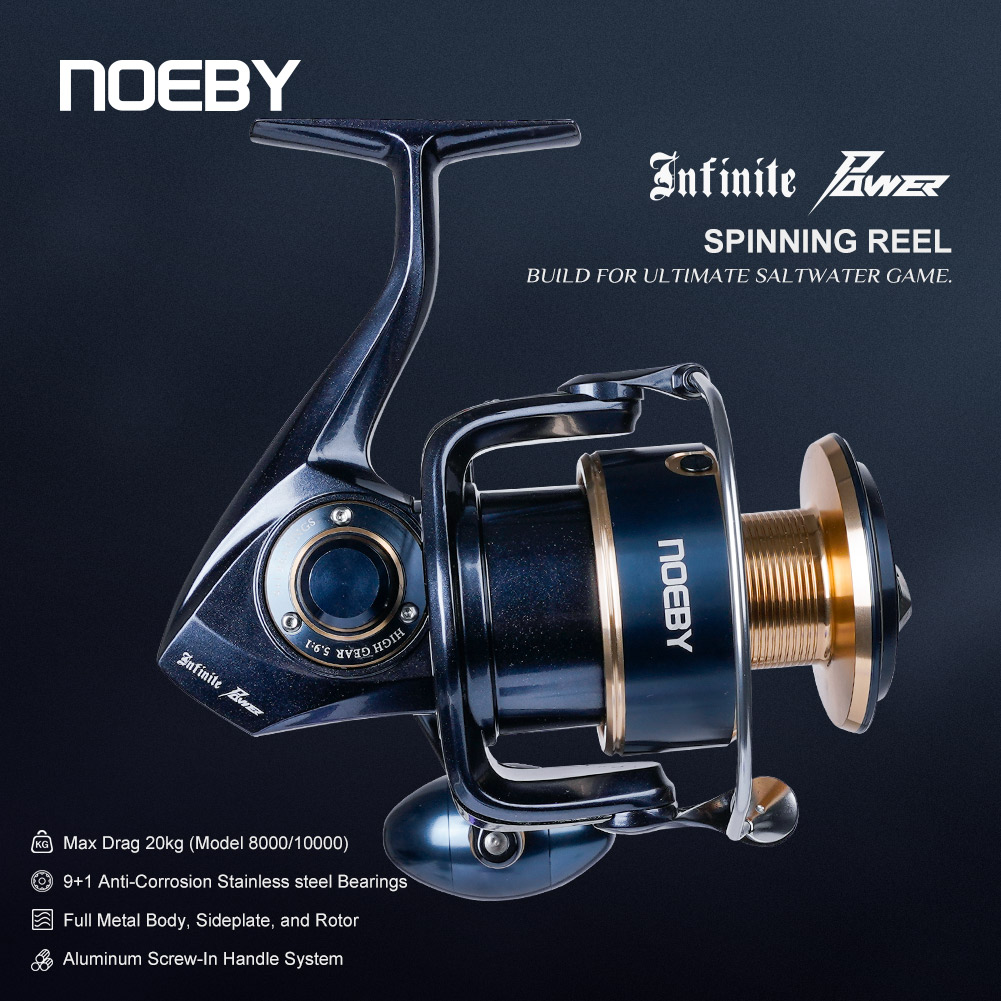 Noeby Sonsuz Güçlü Spin Balıkç - Outdoor Power Reel incelemesi ve fiyatı