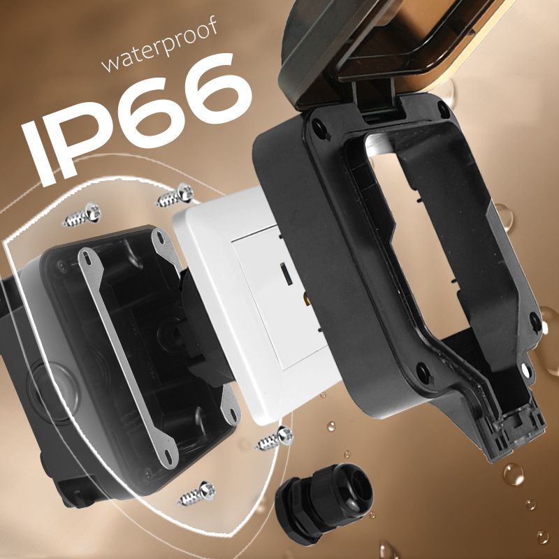 Avoir IP66 Duvar Su Geçirmez S - Outdoor Power Parts incelemesi ve fiyatı