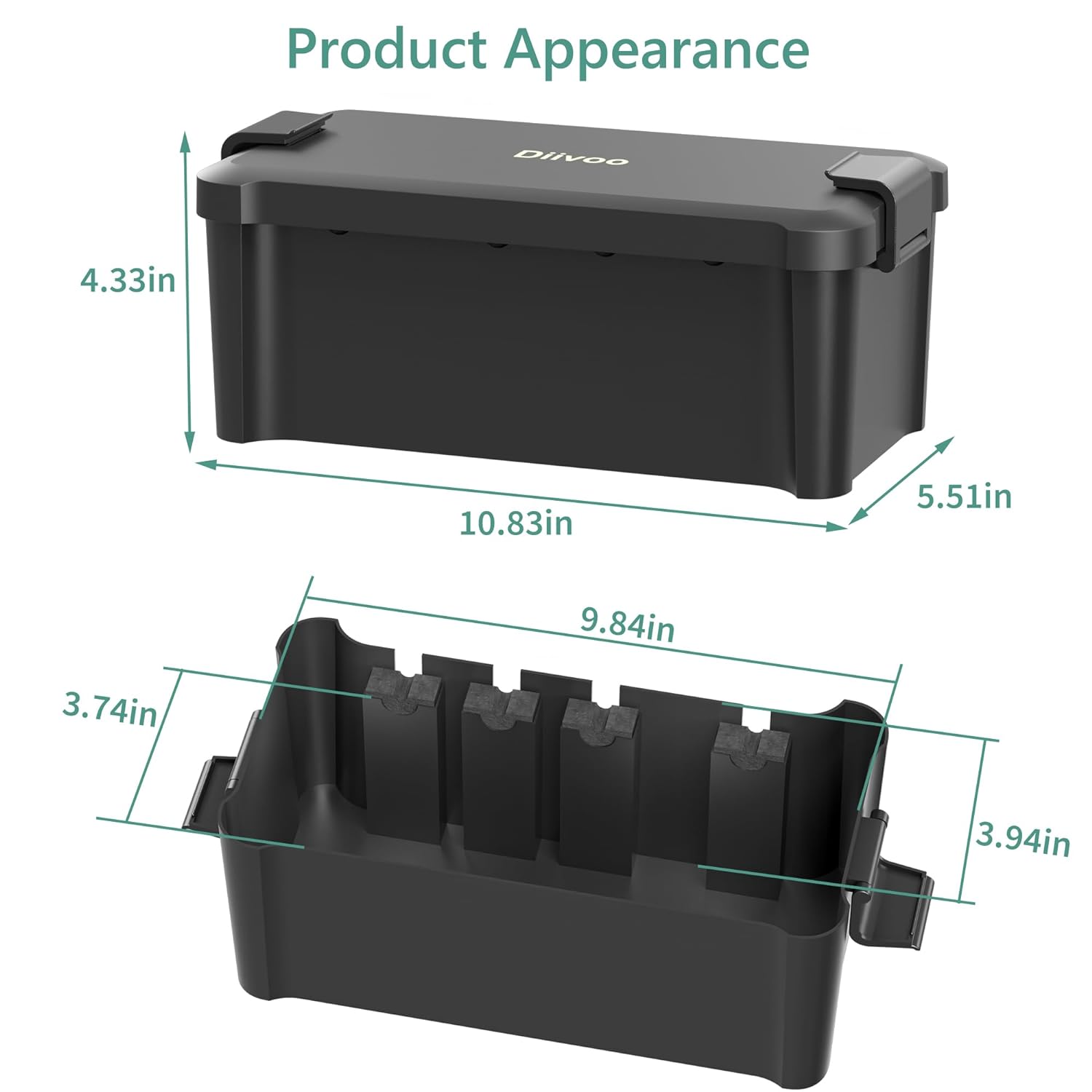 Diivoo Açık Su Geçirmez Elektr - Outdoor Power Supply Box incelemesi ve fiyatı