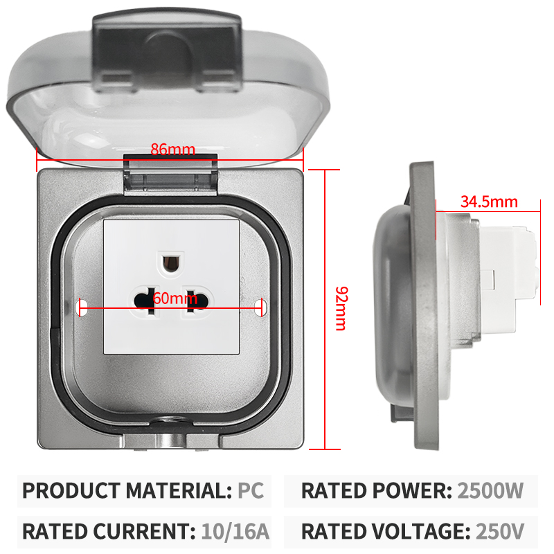 IP65 Su Geçirmez Dış Mekan Pri - Outdoor Power Parts incelemesi ve fiyatı